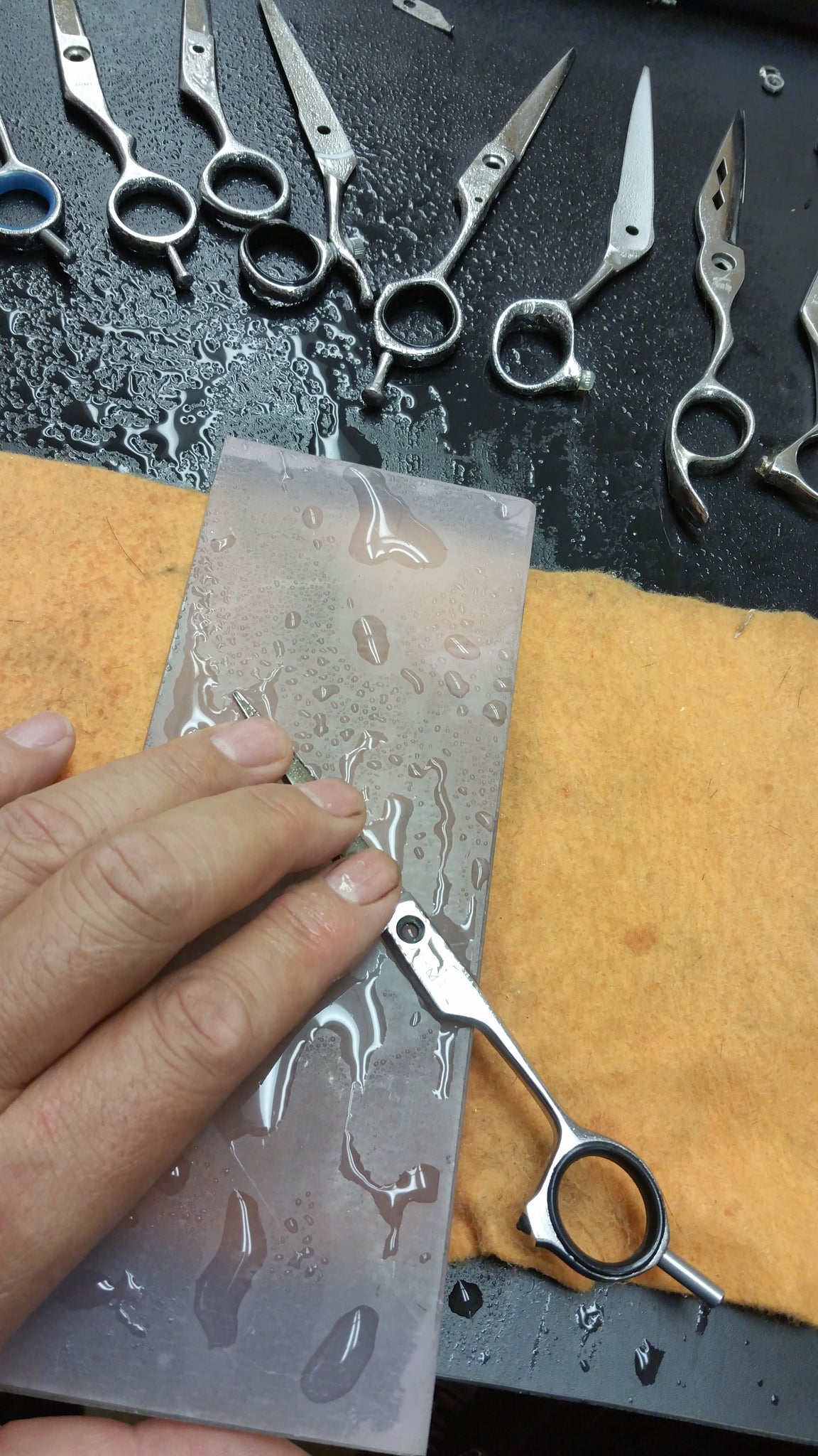 Plexiglass Lapping Hone for Inside Rideline – Shears Logic