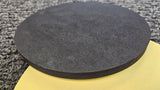 High density foam conversion base pad with self adhesive backing