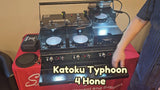 Katoku Typhoon 4 Hone Shears Sharpening System. 8" All New Design with Down Draft dust collection and Newer water cooling.