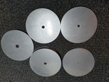 6" Metal plate many different arbor sizes