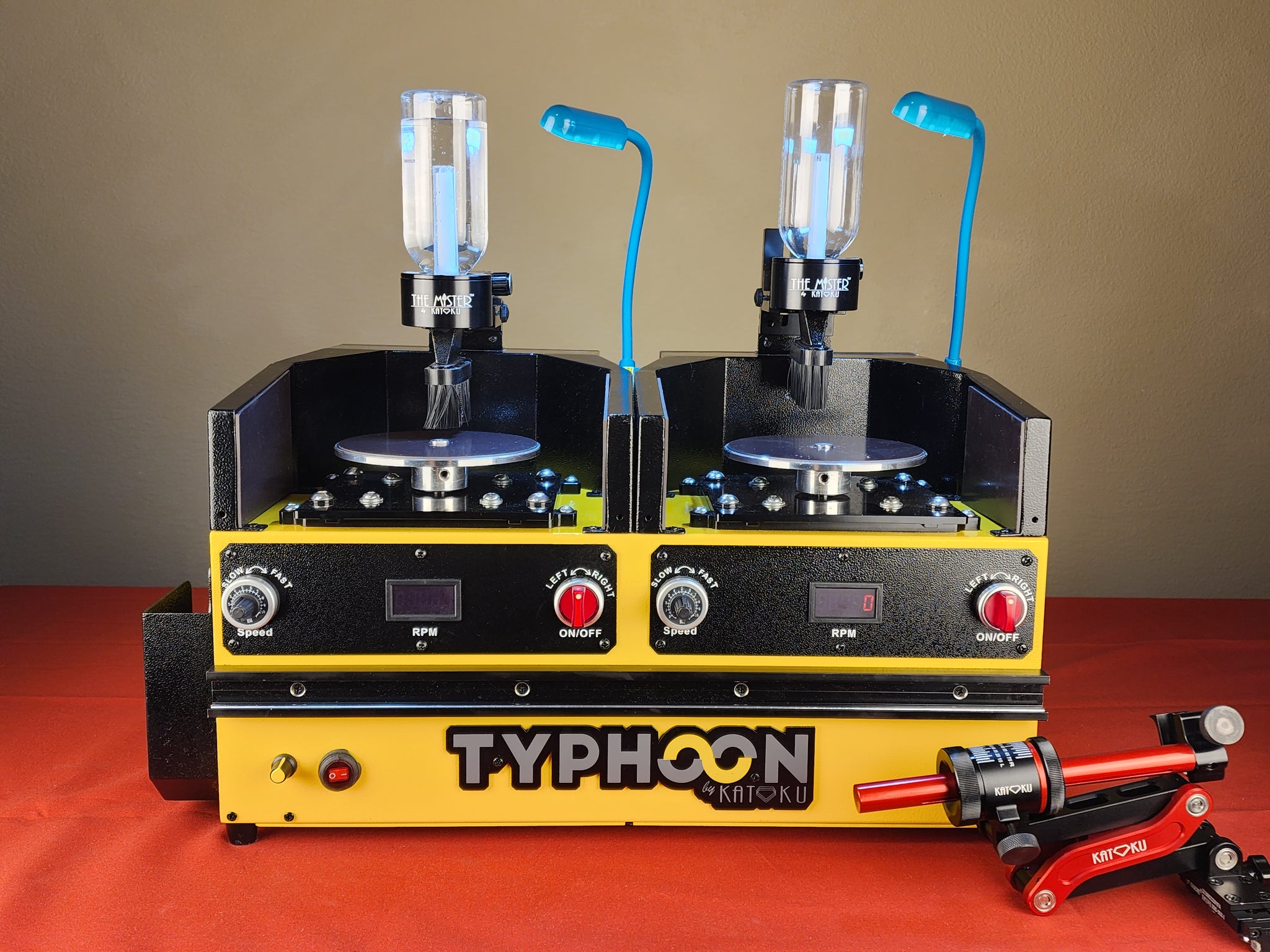 Katoku Typhoon DOUBLE Hone Shears Sharpening System. 8