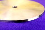 6" or 8" machined well balance metal plate. Perfect for free hander